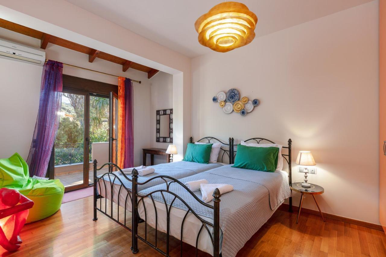 Family Villa Ellis Plakias With Private Pool 200M To The Beach Walking Distance To The Amenities Ngoại thất bức ảnh